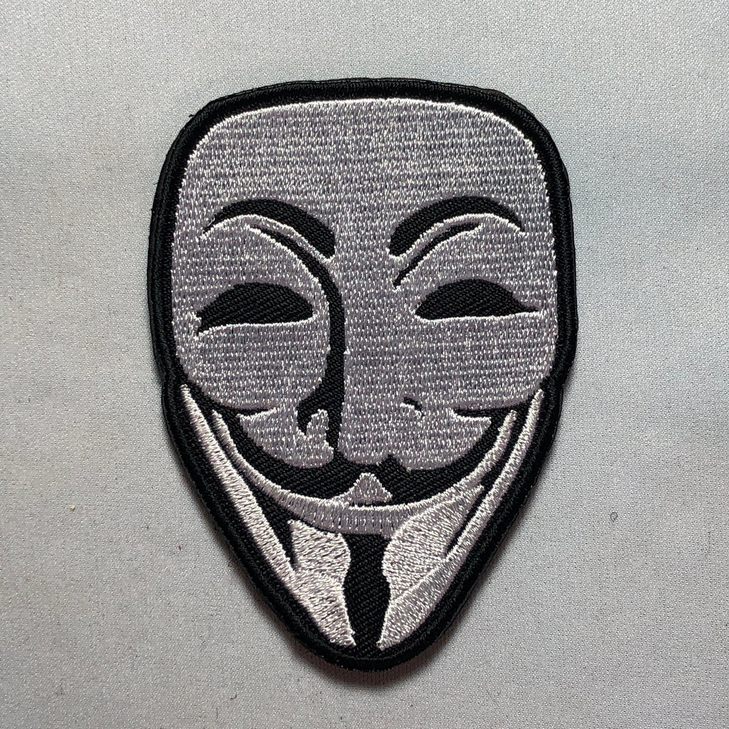 ANONYMOUS MASK Flag Patch Morale Embroidery Tactical Uniform Pirates Skull Bones 3x2 Calico Jack Liberty Or Death Totenkopf Crossbones