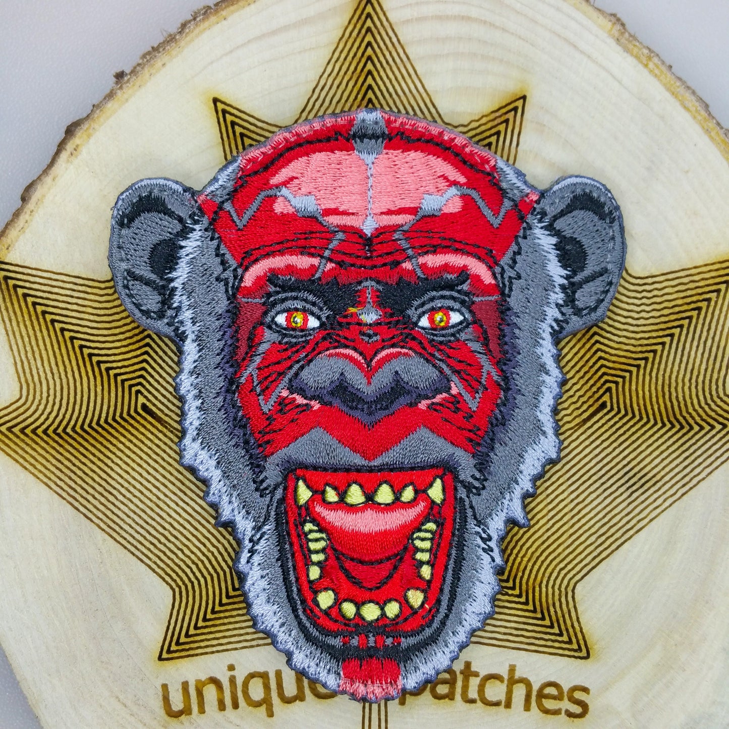 APE DARTH MAUL Mashup Morale tactical Patch Embroidery for Sith Lord Sidious Warrior Galactic Empire Celts Clone Jedi Star Wars Emblem