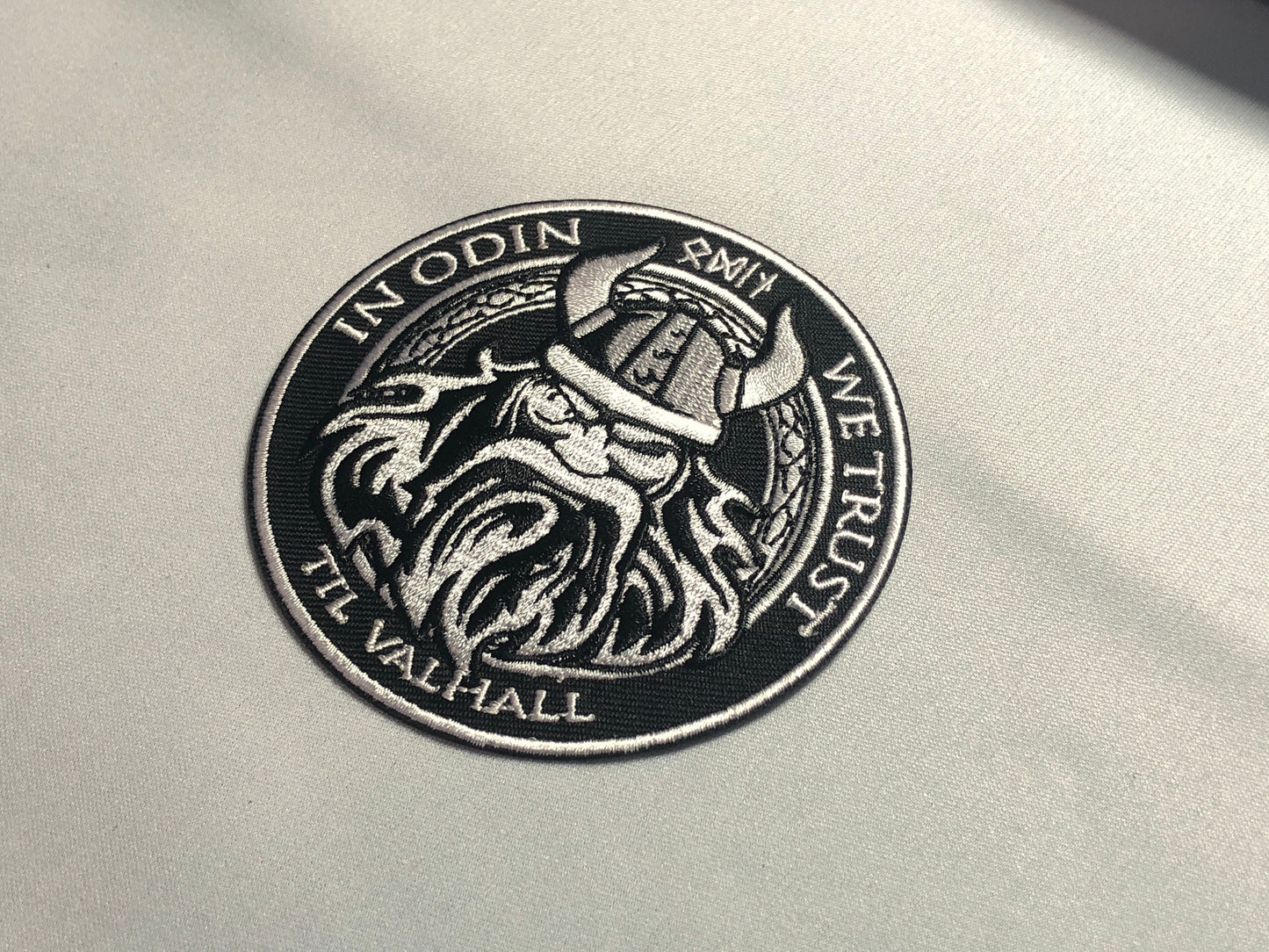 In Odin We trust BEARDED Viking Army Milspec Patch Morale Master Of Fury Skull Army Military Norse Tactical Scandinavian Denmark tactical