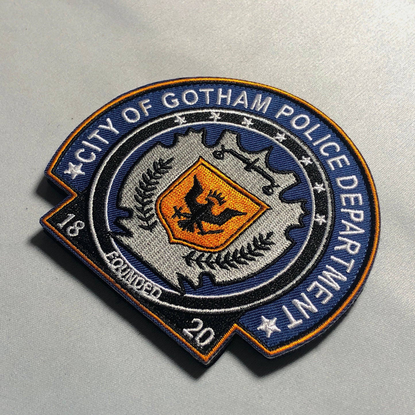 CITY Of GOTHAM POLICE Department Cosplay shoulder Patch Morale Movie home of Bat man Law Police funny cops Tactical vest Bag ifak Comicon