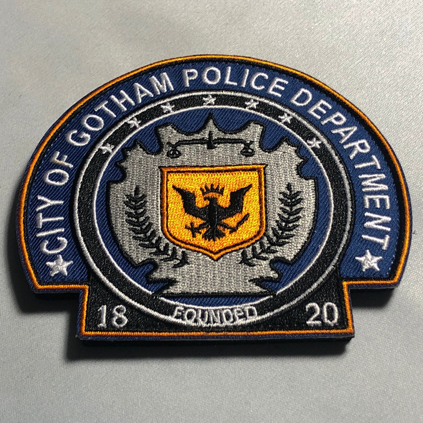 CITY Of GOTHAM POLICE Department Cosplay shoulder Patch Morale Movie home of Bat man Law Police funny cops Tactical vest Bag ifak Comicon