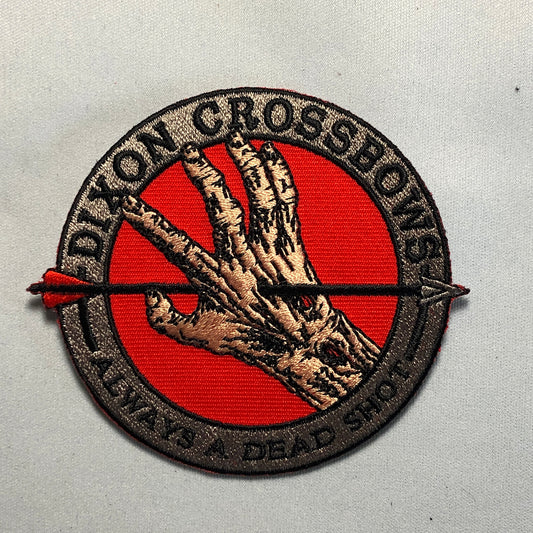 Dixon crossbows Always a dead shot Zombie Outbreak Tactical Patch Morale movie dead walking