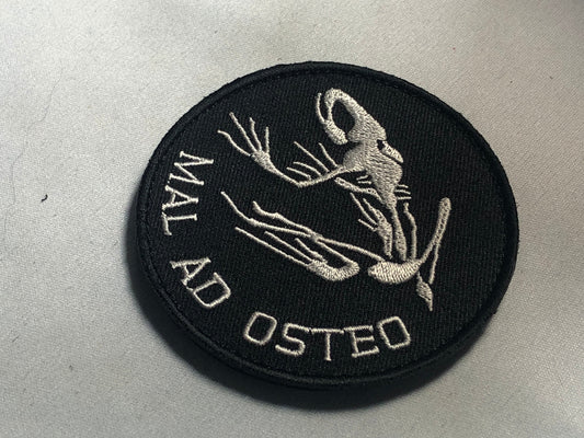 Frogman Mal Ad Osteo US Navy Seals Bad to The Bone Devgru Hook Patch Morale ifak spec forces frog diving meme badge uniform