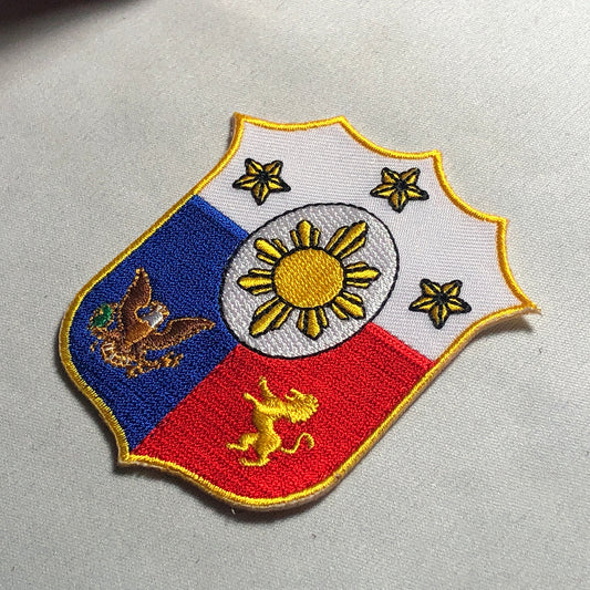 PHILIPPINES Coat of Arms Patch Republic Asia Manila Filipino Visayan Tagalog Flag NG badge Army Shoulder Uniform Tactical Bag Manila Pili