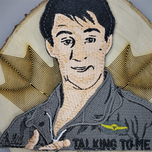 Robert De Niro TAXI DRIVER embroidery patch morale Comics Movie hook and loop Are you Talking to me Movie Cult funny meme