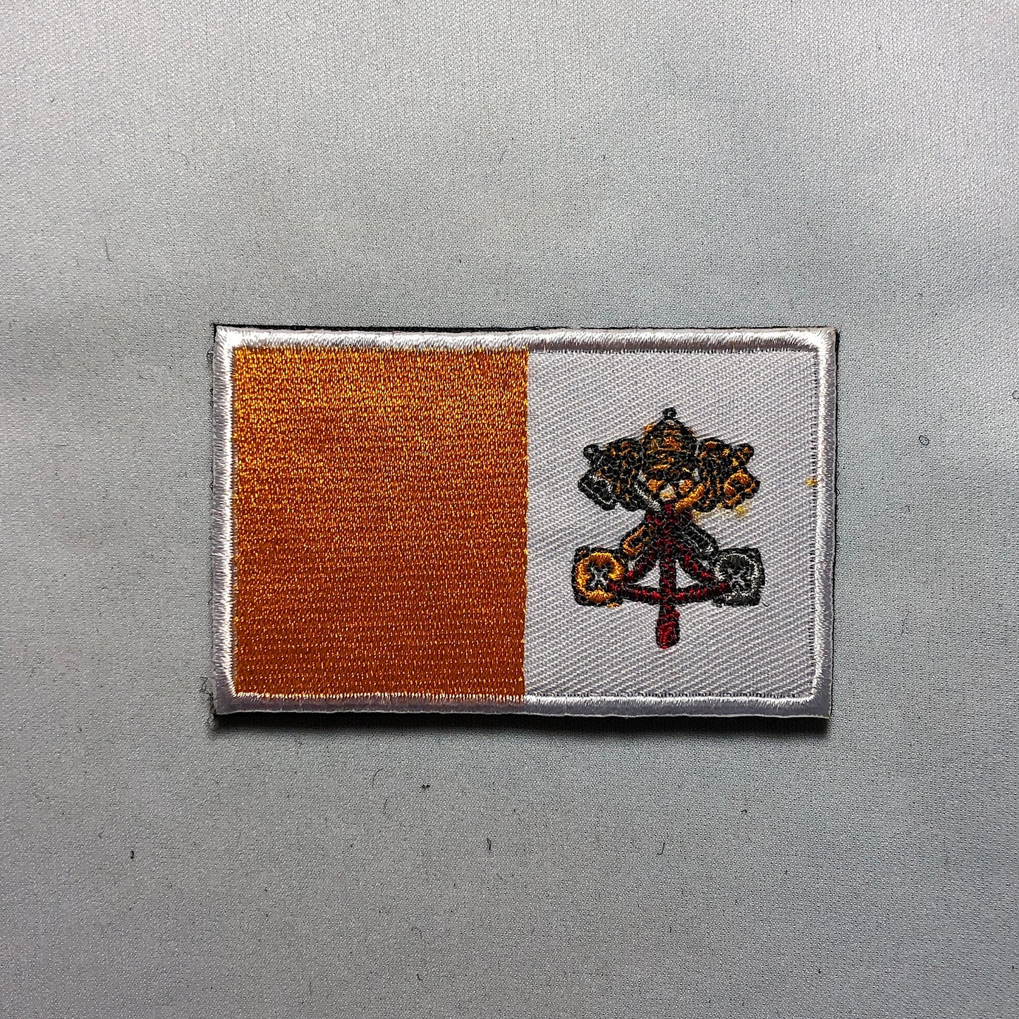 VATICAN Flag Bag Army Patch Morale Tactical Uniform Badge Bag Vest Airsoft meme funny badge Christianity Christ pope