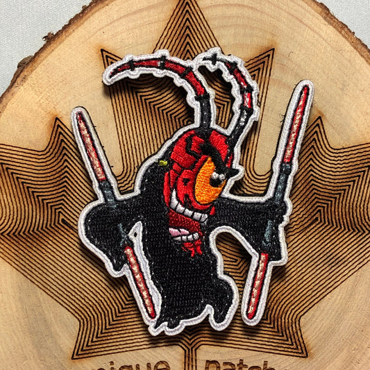 PLANKTON Mashup embroidery patch morale Comics star funny Sith Lord Sidious warrior lightsaber Empire Celts Clone