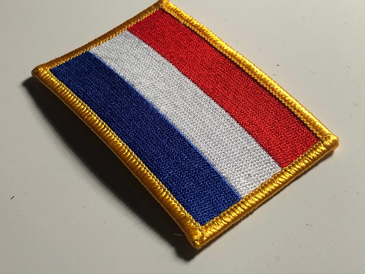 Flag of the Netherlands iron on patch morale de Nederlandse vlag Dutch National Holland lion