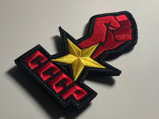 USSR Flag FIST star CCCP Soviet Russia hammer and sickle Patch morale Union of Soviet Socialist Republics polyester Flag Russia Ukraine