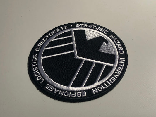 SHIELD Strategic Hazard Intervention Espionage Logistic Directorate patch Morale S.H.I.E.L.D. Intelligence agency Special law Comicon mask
