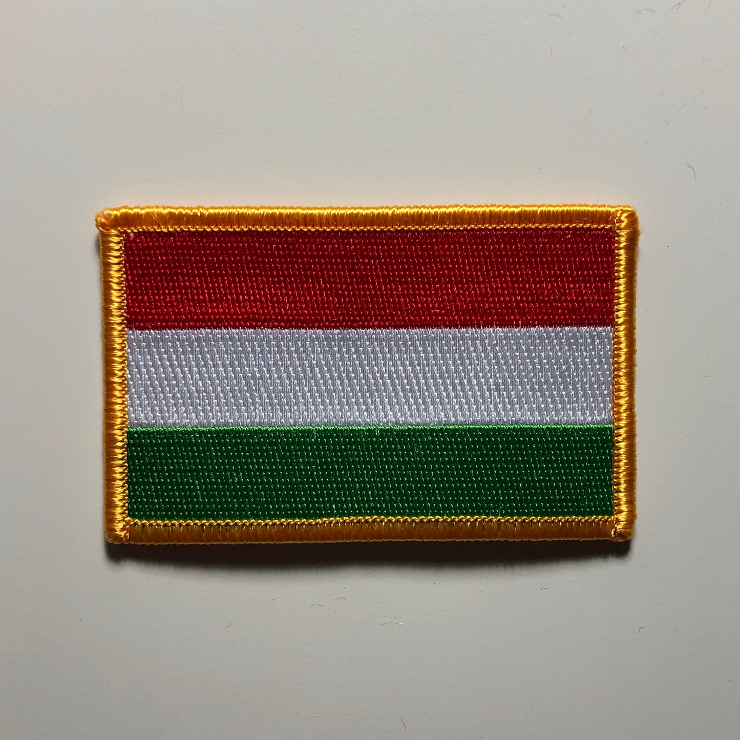The national flag of Hungary Hungarian Magyarország zászlaja iron on patch morale Magyarország EU Europe Himnusz