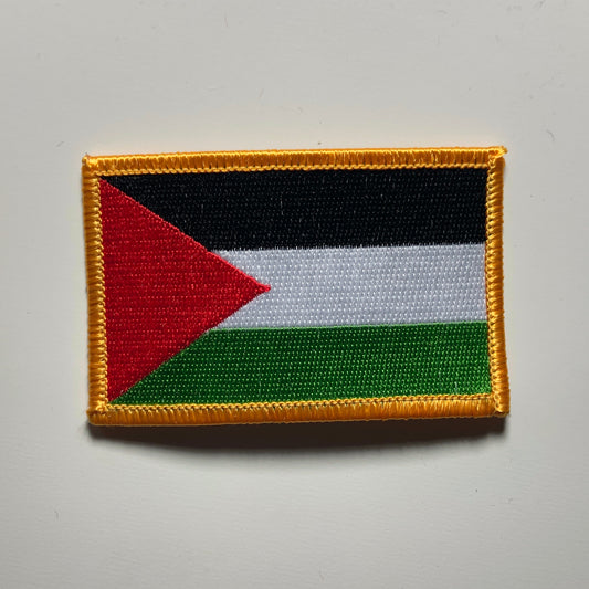 The national flag of Palestine iron on patch morale state Gaza strip West bank Izrael Liberation Organization plo Arab Dawlat Filasṭīn