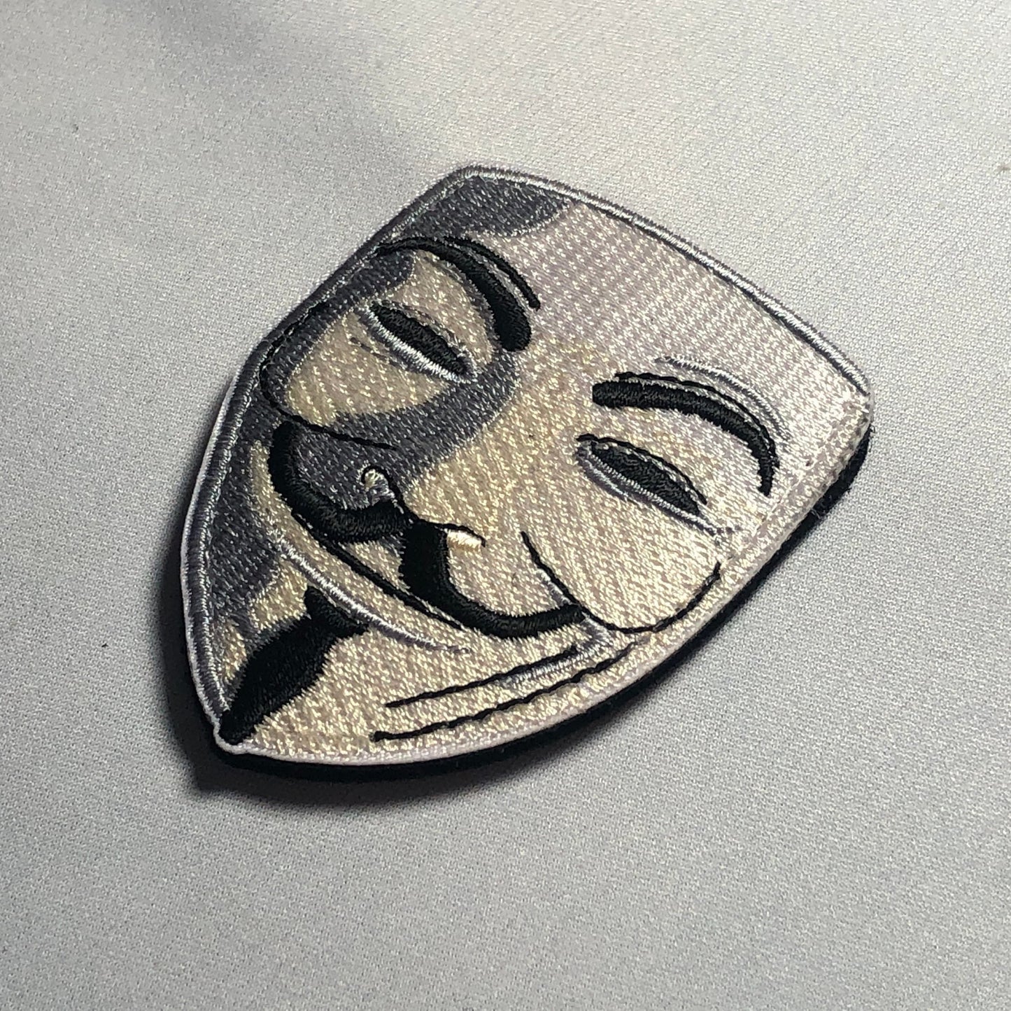 ANONYMOUS MASK Flag Patch Morale Embroidery Tactical Uniform Pirates Skull Bones 3x2 Calico Jack Liberty Or Death Totenkopf Crossbones