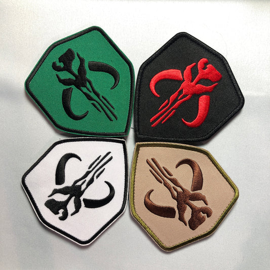 SHIELD SKULL Mythosaur Bantha Mercenary Patch Morale tactical