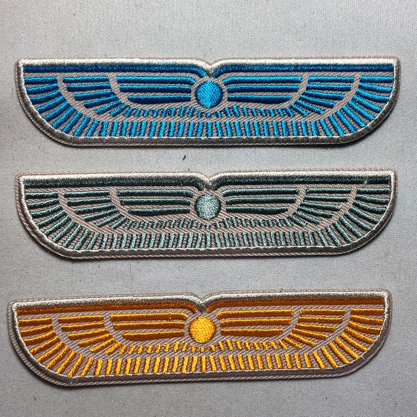 USCSS NOSTROMO Yellow Blue Gray Wings Officer Ranks Yutani WEYLAND patch Movie Prop Costume cosplay crew Alien Badge Uniform Ship