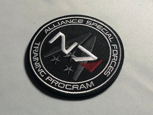 N7 Alliance Special Forces Mass Patch Morale Prop for Cosplay N-School, The Villa Tactical Army, Andromeda Artificial Training Cosplay