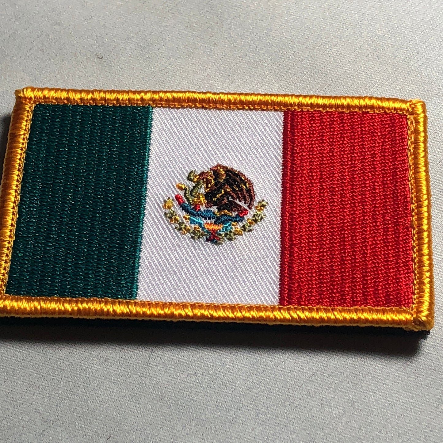 Bandera de México Mexico FLAG pvc or Embroidery Patch logo Mexican Iron On de México El Tri The Tricolor Tenochtitlan Coat of arms