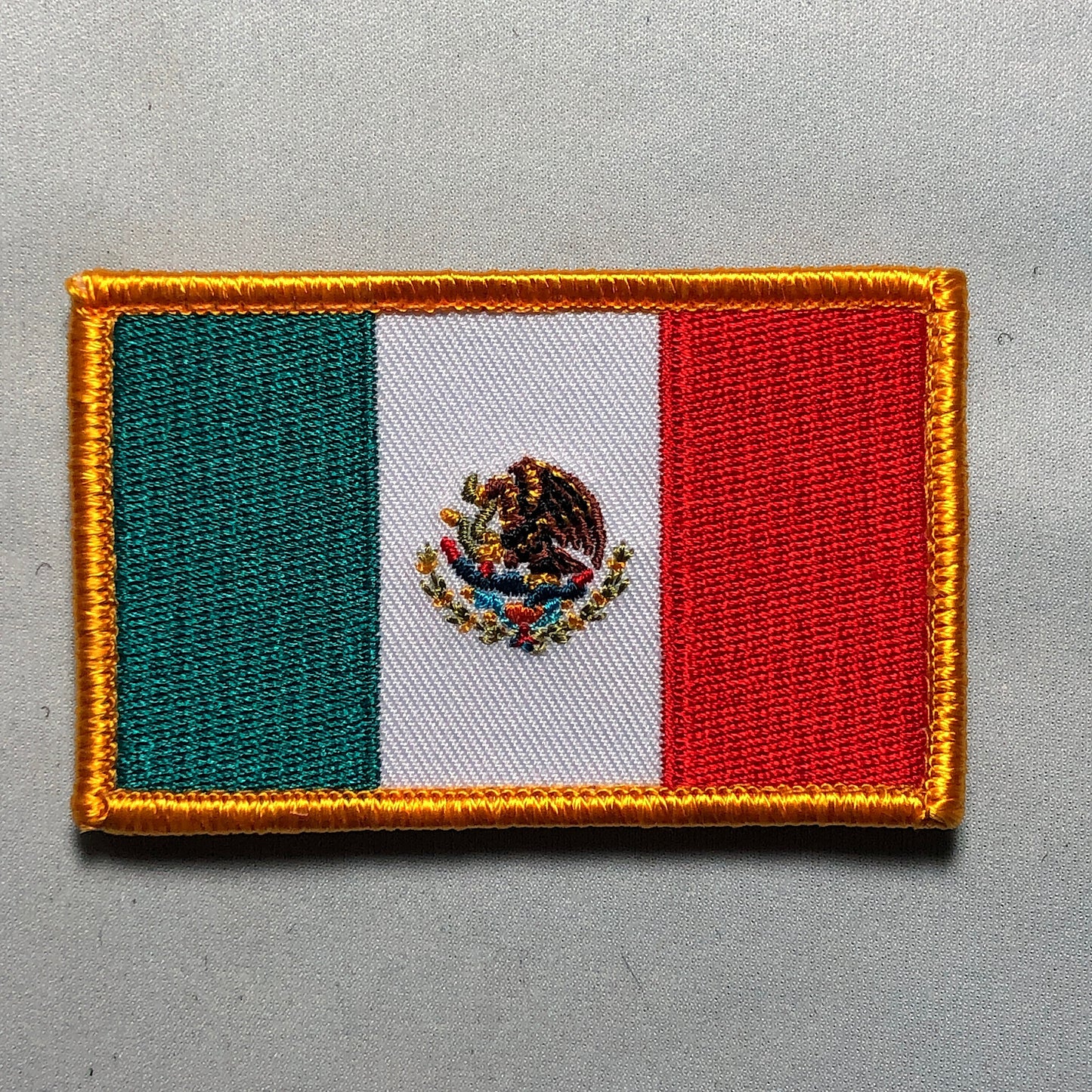Bandera de México Mexico FLAG pvc or Embroidery Patch logo Mexican Iron On de México El Tri The Tricolor Tenochtitlan Coat of arms