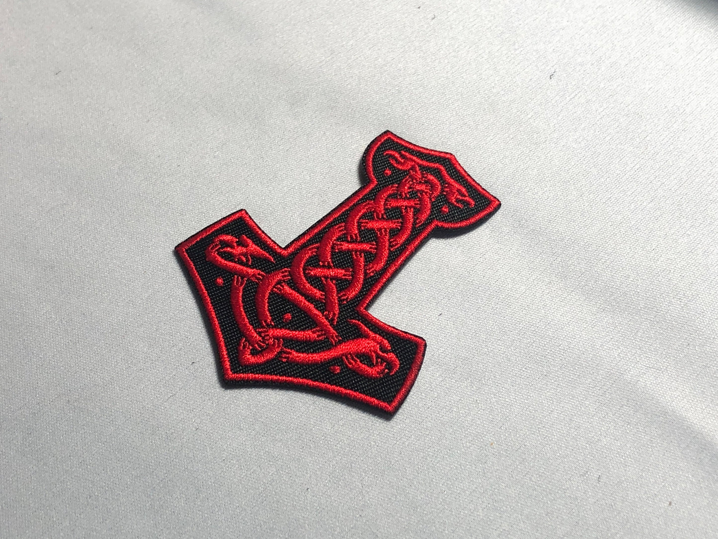 Mjölnir hammer thunder god THOR Norse Scandinavia VIKING Warriors Mythology Patch Morale tactical Huginn Muninn Odin Midgard God Runes