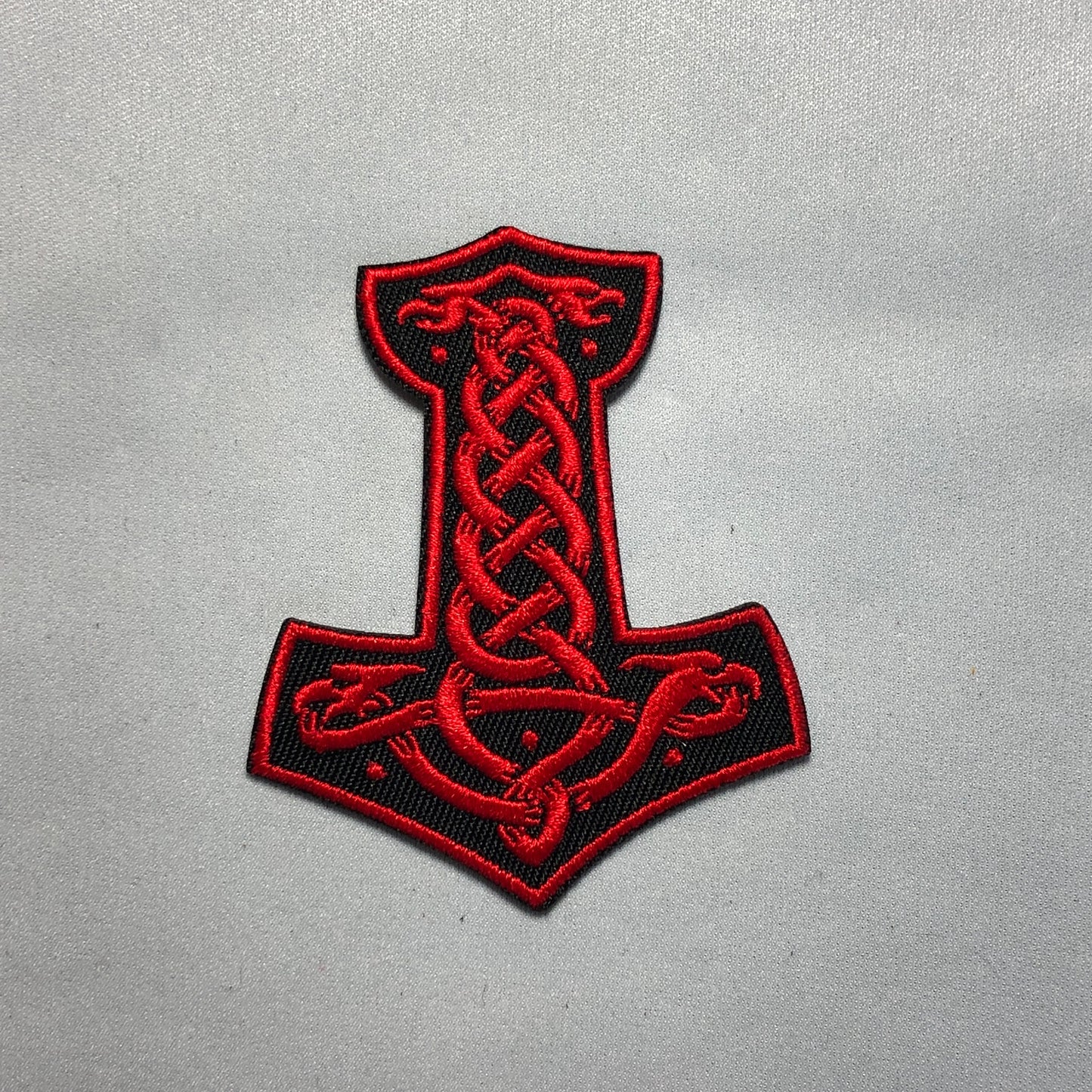 Mjölnir hammer thunder god THOR Norse Scandinavia VIKING Warriors Mythology Patch Morale tactical Huginn Muninn Odin Midgard God Runes