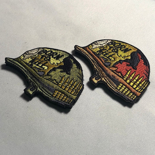 Born to Kill Full Metal Jacket Helmet 3x2 Patch Morale Tactical Vietnam Veteran badge Vest ifak bag Movie Kubrick funny meme
