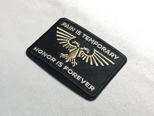 HONOR IS FOREVER Tactical Patch Morale Embroidery Uniform Funny Movie Quote Patchwork Embroidered ifak Clothing Bag Meme eagle
