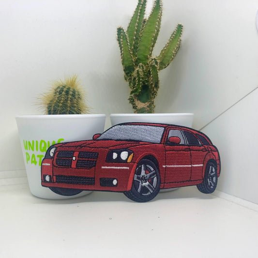 DODGE MAGNUM HEMI: Rev Up Your Style with Iconic Embroidery Patch