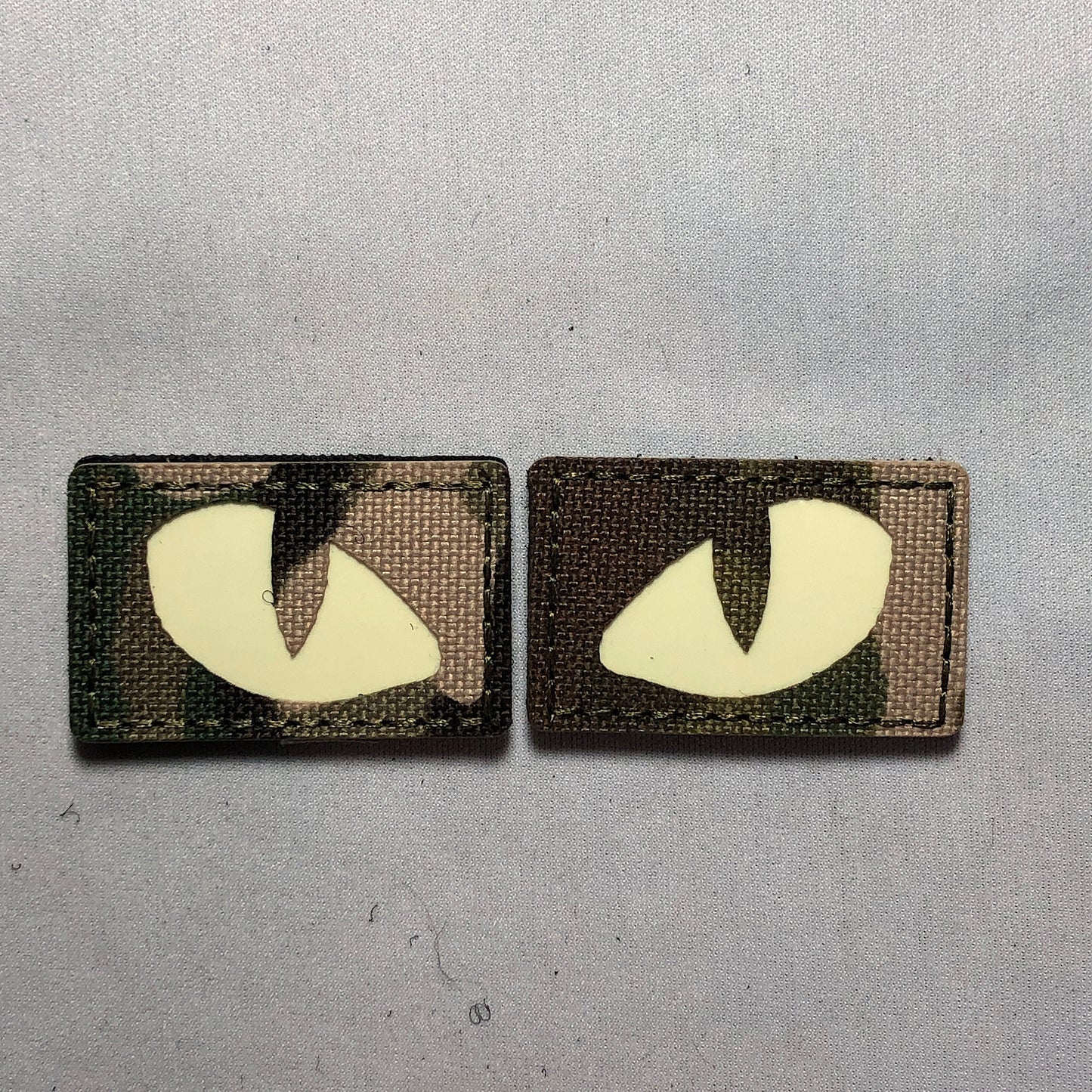 Laser cut CAT EYES Camo Camouflage Ops devgru navy NSWDG Flag Pirate Seal Team Tactical Patch Morale Badge black olive tan red glow in dark