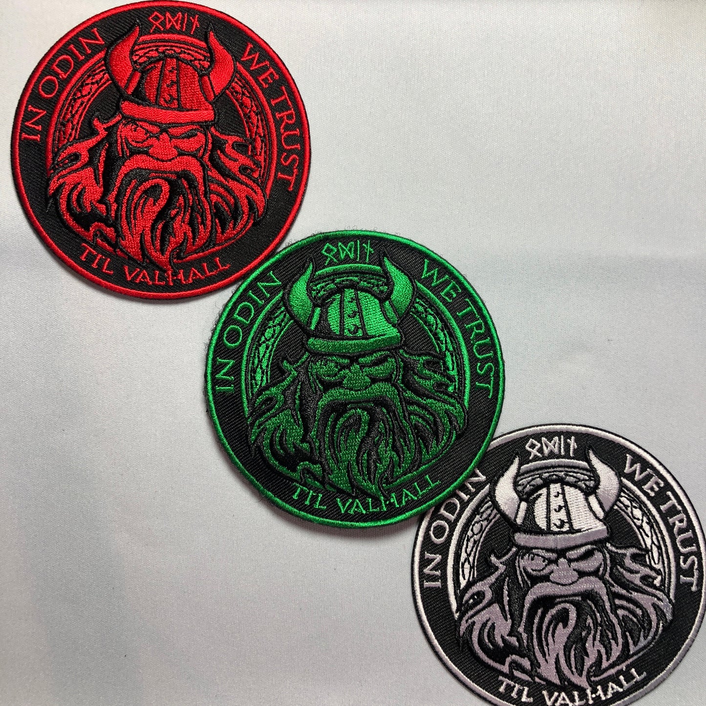 In Odin We trust BEARDED Viking Army Milspec Patch Morale Master Of Fury Skull Army Military Norse Tactical Scandinavian Denmark tactical