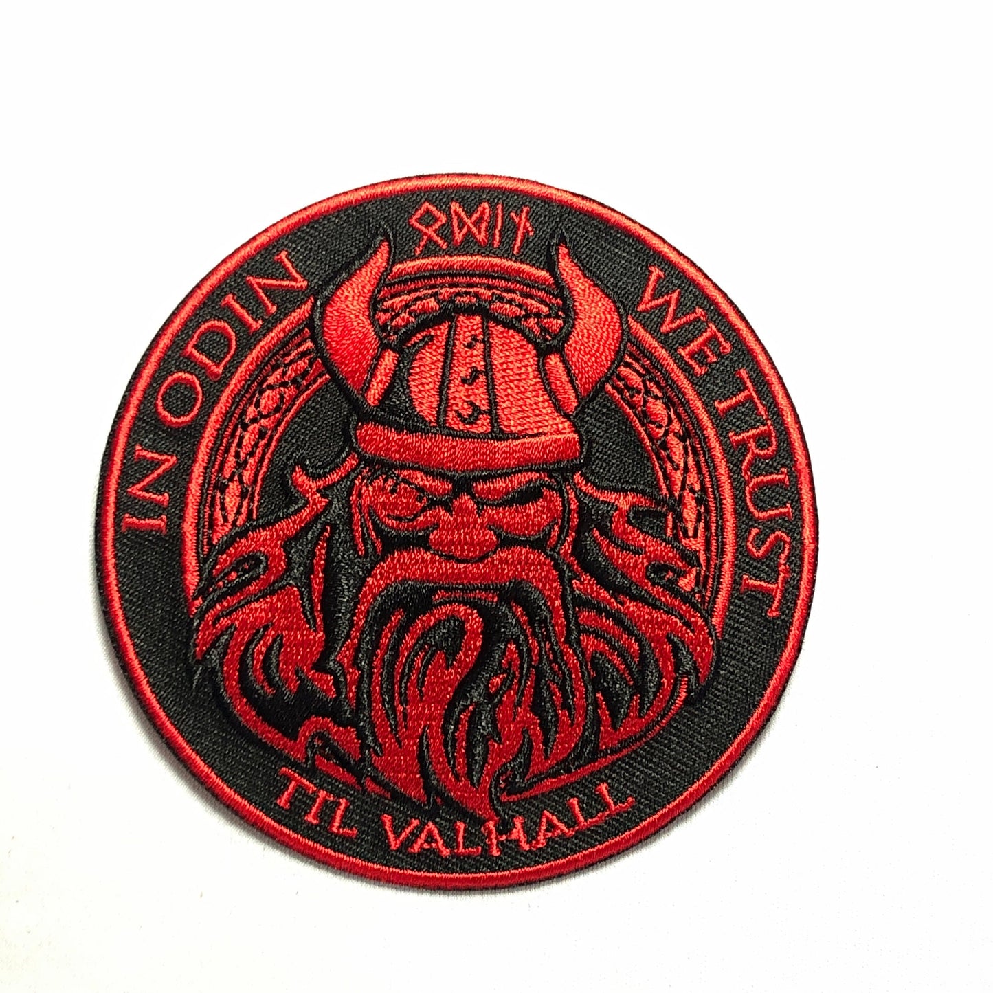 In Odin We trust BEARDED Viking Army Milspec Patch Morale Master Of Fury Skull Army Military Norse Tactical Scandinavian Denmark tactical
