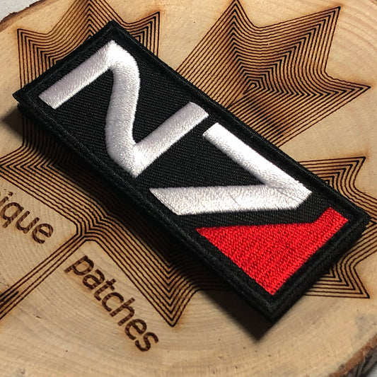 N7 Patch - Prop for Cosplay  - Special Forces N-School The Villa Tactical Army - Andromeda Initiative AI Emblem Morale