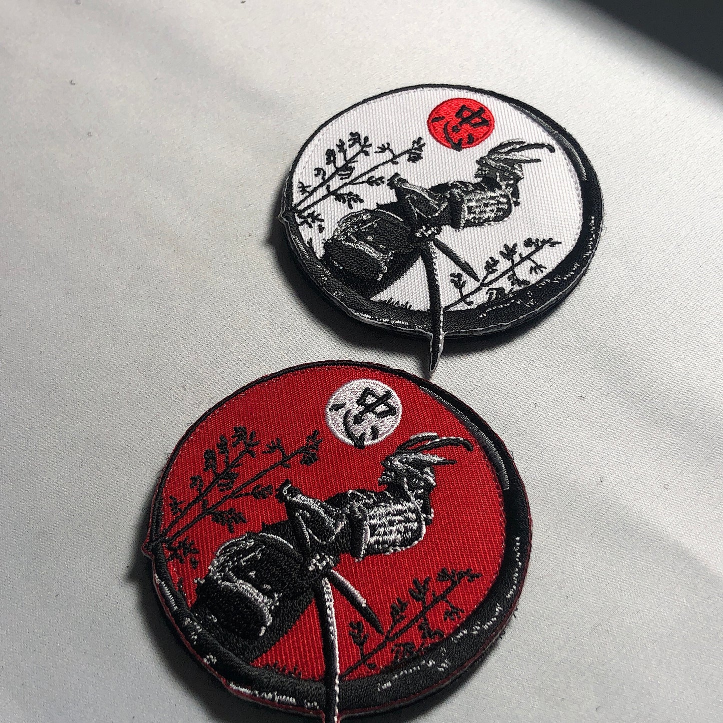 CHU Loyalty SAMURAI Patch Morale Japan Japanese KanJi Sword kindness Rising Sun Bushido moral Code Virtues Marshall Art spirit