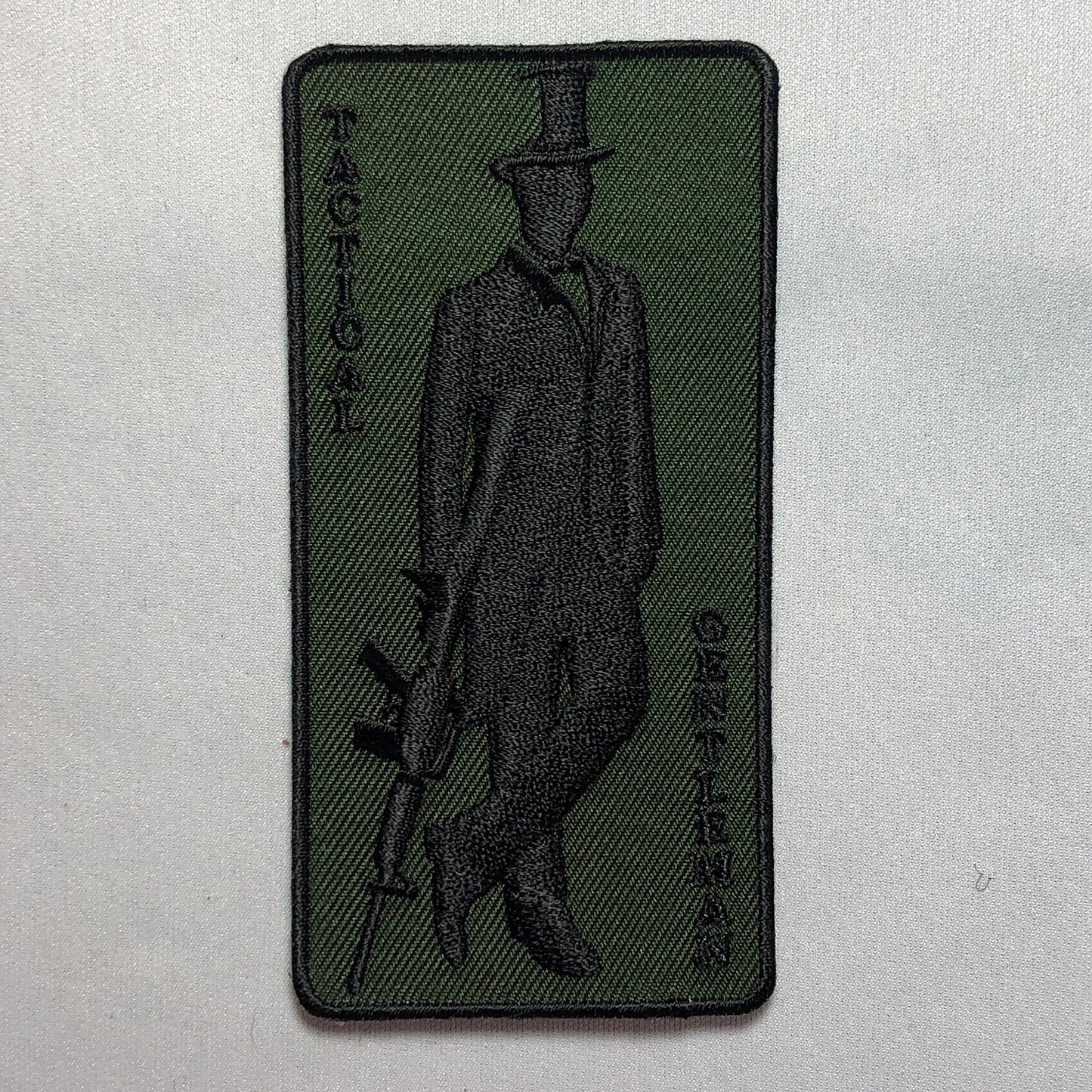 TACTICAL GENTLEMAN Patch Morale Army Green brown Tactical Bag Range meme funny USA 2nd Amendment Arms AR15 ar-15 Military Uniform shooting