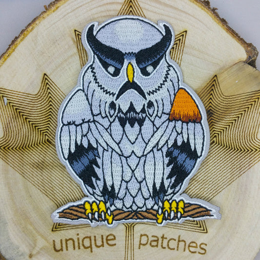 STORMTROOPER OWL Mashup embroidery patch morale Comics hook and loop trooper Skywalker Tatooine Jedi Sith Lord Star Wars Empire Kylo night