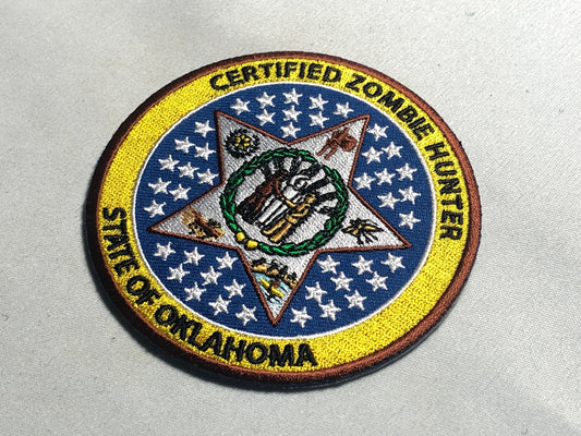 Zombie Territory: Oklahoma Certified Zombie Hunter Morale Patch