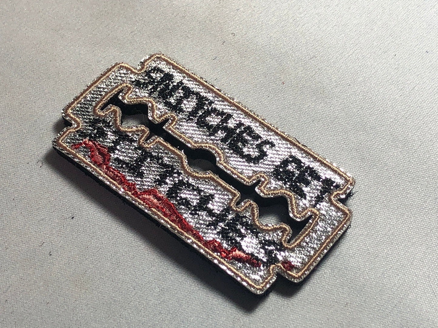 SNITCHES GET STITCHES Patch Morale Tactical Uniform Badge Bag Vest Airsoft meme funny badge tab Olive ifak fu nco blade razor blood