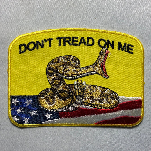 GASDEN DON'T TREAD on me Flag Patch Morale Historical Rattlesnake Ready strike American general 1775 2nd Continental Marines usa Army Navy