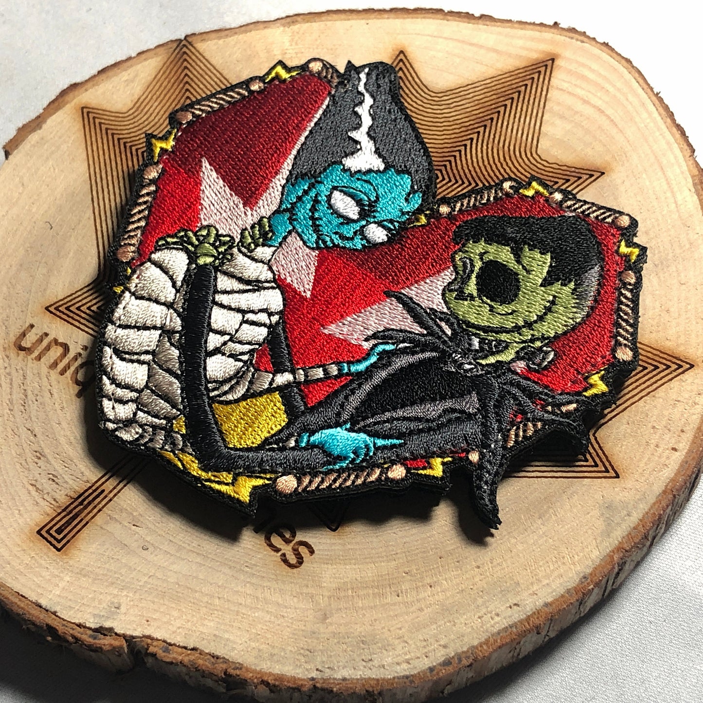 CORPSE BRIDE Mashup art patch morale tattoo art tim burton Victor Victoria love johnny depp emily funny meme hearth