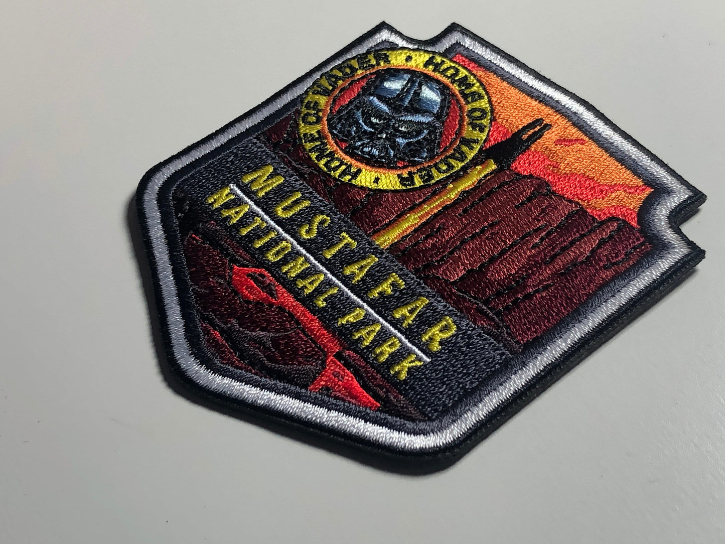 National Park Star Planets Wars Morale tactical Patch NABOO MUSTAFAR DAGOBAH Wader Castle Gungan Jar Jar Binks Mandalore Costume Scarif Yoda