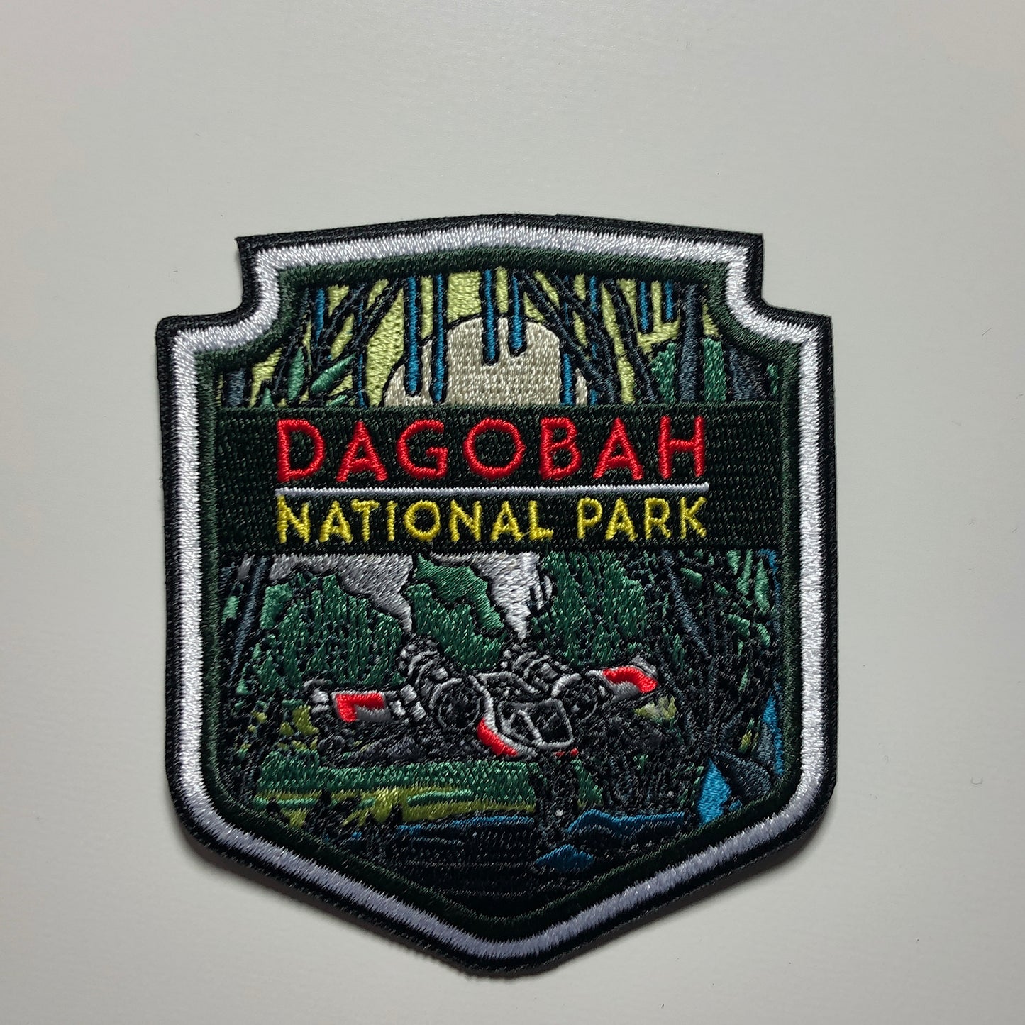 National Park Star Planets Wars Morale tactical Patch NABOO MUSTAFAR DAGOBAH Wader Castle Gungan Jar Jar Binks Mandalore Costume Scarif Yoda